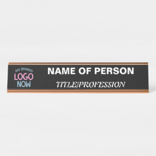 PLACA DE MESA SIMPLES CLIENTE PRETO MODERNO E LIMPO