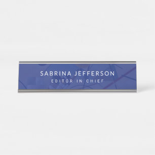 Placa De Mesa Simples e Elegante