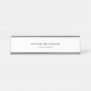 Placa De Mesa Simples e mínimo formal