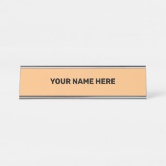 PLACA DE MESA SINAL SIMPLES DE PORTA DE ESTILO DE TEXTO MÍNIMO