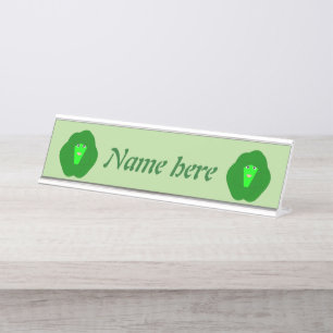 Placa De Mesa Smelly Christmas Bruxelas Sprout Personalizado
