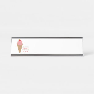Placa De Mesa Sorvete Comprar