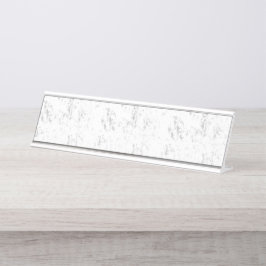 Placa De Mesa Textura Acadêmica Minimalista Disturbada