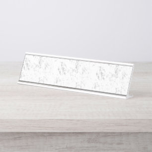 Placa De Mesa Textura Acadêmica Minimalista Disturbada