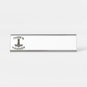 Placa De Mesa Thor's Hammer