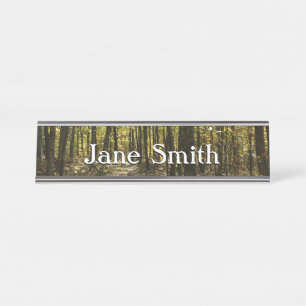 Placa De Mesa Trilha Appalachian em outubro em Shenandoah