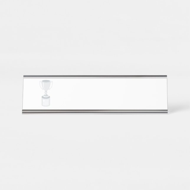 Placa De Mesa Troféu (Frente)