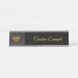 Placa De Mesa Uma borboleta elegante impressionante.