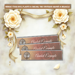 Placa De Mesa Vida Mística da Árvore