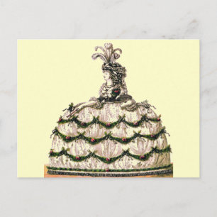 Placa de Moda ~ Cartão Postal Marie Antoinette Amo