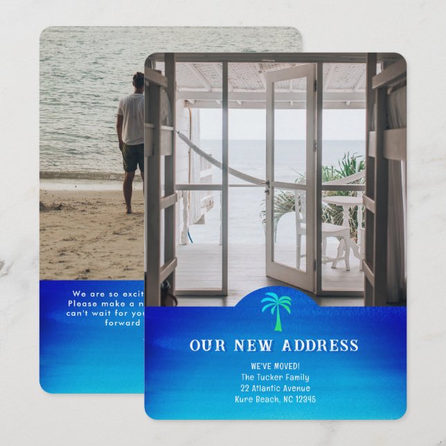 Placa de Movimentação Tropical de 2 Fotografias Br (Frente/Verso)