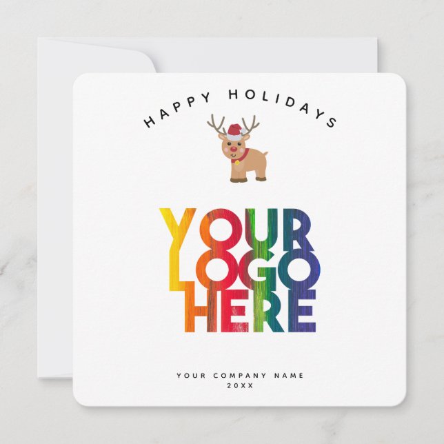 Placa de Natal para apresentação de logotipos de n (Frente)