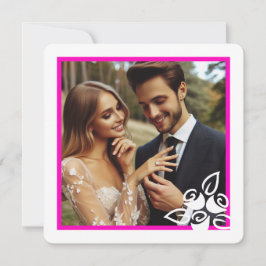 Placa de Noivado do Namorados de Rosas Brancas Per