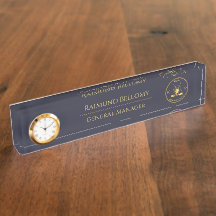 Placa de Nome da Mesa do Dourado Golf Clubs