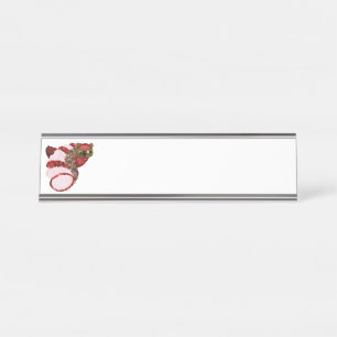 Placa de Nome da Mesa do Owl