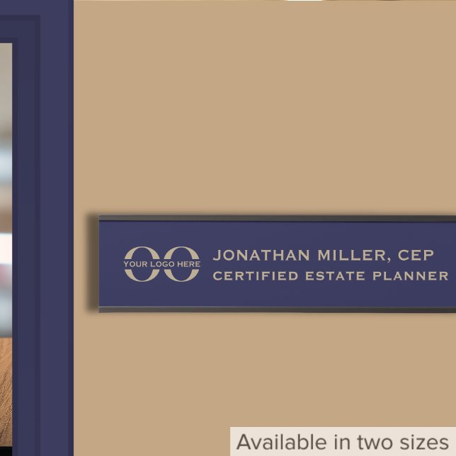 Placa de nome da porta do escritório corporativo (Criador carregado)