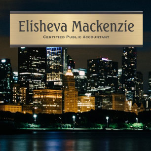 Placa de Nome de Porta de Escritório da CPA Dourad