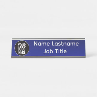 Placa de Nome para Mesa de Escritório