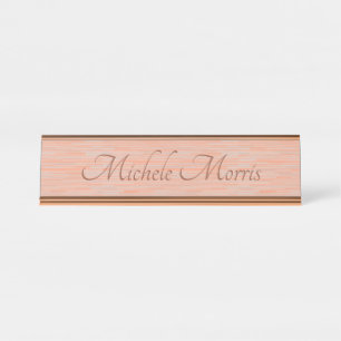 Placa de Nome para Mesa - Gradiente 2 da HAMbWG