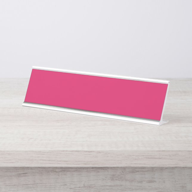 Placa de Nome para Mesa Sinal Personalizado de Nom (Frente)