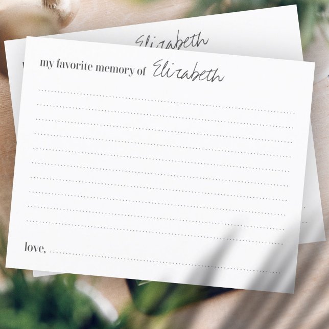 Placa de Participação Moderna Funeral de Memória F (Criador carregado)