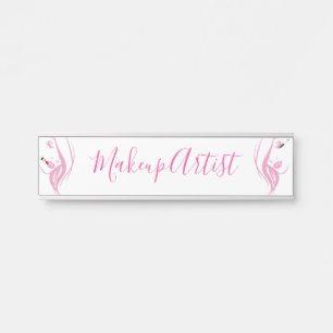 Placa De Porta Artista de maquiagem