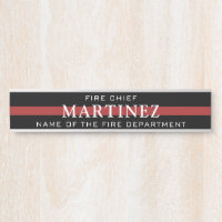 Bombeiro Personalizado - Thin Red Fire