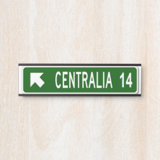 Placa De Porta Centralia PA