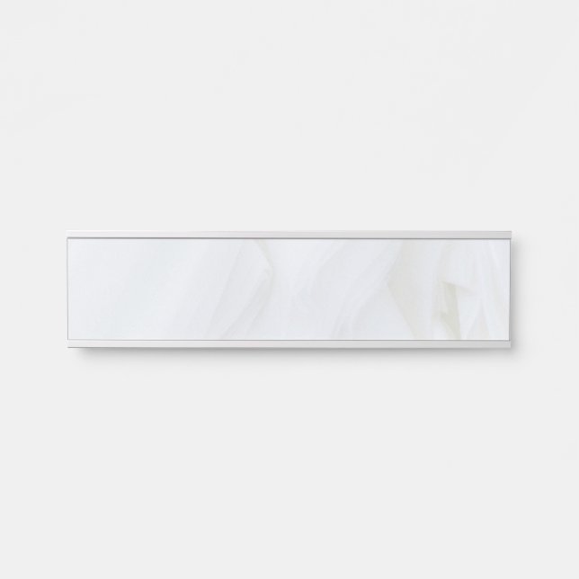 Placa De Porta Cinza Granite Brown Quartz Stone Hangey Plate (Frente)