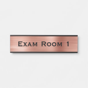 Placa de Porta da Sala de Exame de Dentista no Con