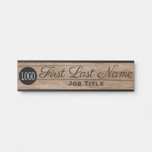 Placa de Porta de Escritório Logo Olhar Elegante d