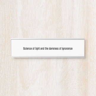 Placa De Porta Education