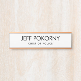 Placa De Porta Empresa Personalizada Profissional