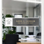 Placa De Porta Escritório Dourado Clássico Moderno Profissional<br><div class="desc">Personalizado adicione o logotipo da sua própria empresa Lúxury executivo Folha preta Metálica Stainless Steel Minimalist Business Name Plate com tipografia branca para os monogramas adicione seu próprio nome e cargo ou posição. A placa de nome profissional de metal pode ser personalizada com seu nome. Entre em contato com o...</div>