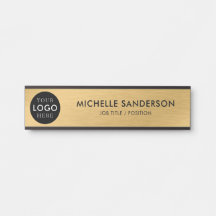 Logotipo Empresarial Personalizado Dourado Funcion