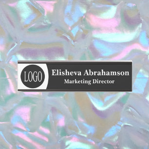 Placa De Porta Logotipo personalizado Sinal de porta do Office Pl