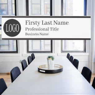 Placa De Porta Logotipo, Sinal de porta do escritório, Sinais de