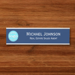 Placa De Porta Nome do logotipo do escritório profissional Título