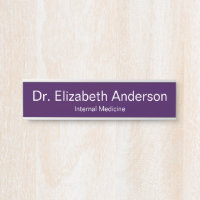 Nome do Médico Especialidade Roxo Escuro Consultór