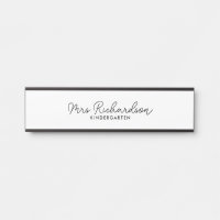 Nome Personalizado do Professor Grau Moderno Simpl