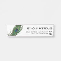 Peacock Poise | Elegante