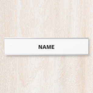 Placa De Porta Personalizar ou personalizar