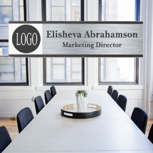 Placa De Porta Placa de Nome do Servidor de Sinal de Porta do Off