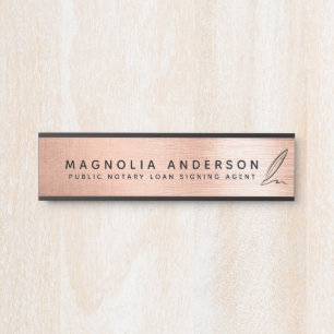 Placa De Porta Rosa de Comprimido Dourado de Comprimido para Port