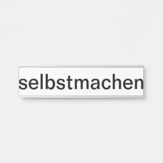 Placa De Porta selber gestalten