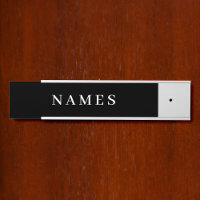 Simples Preto Personalizado Adicionar Seu Nome Ele