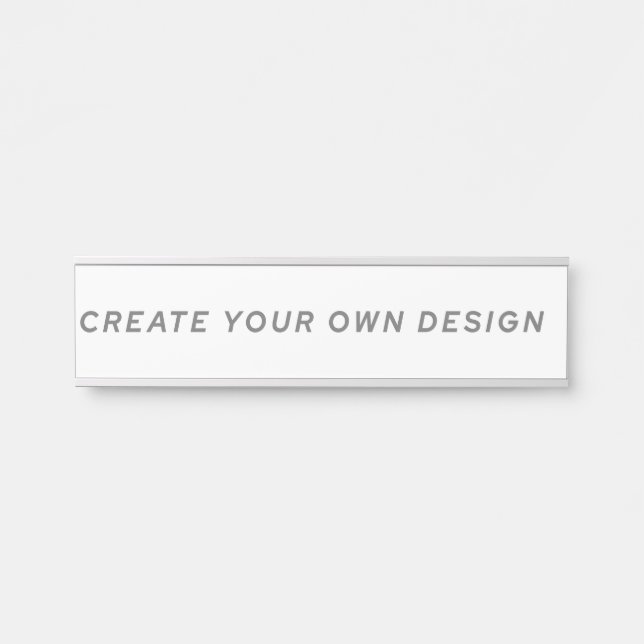 Placa De Porta Simply - Create Your Own  (Frente)