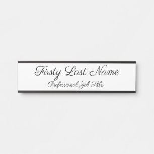 Placa De Porta Sinais de porta comercial Sinal legante Simples Mo