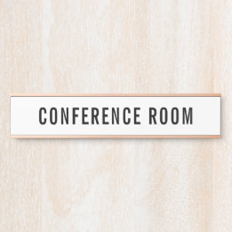 Placa De Porta Sinal da sala de conferência para autoadesivo de p
