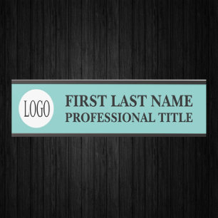 Placa De Porta Sinal de Porta de Escritório Logotipo da Sua Empre